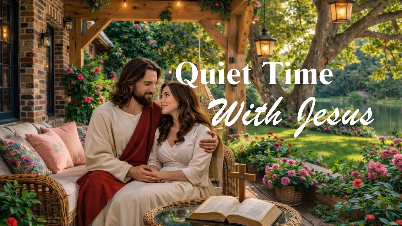 Quiet Time With Jesus on a Spring Morning | Relaxing Music for Stress Relief, Focus & Study