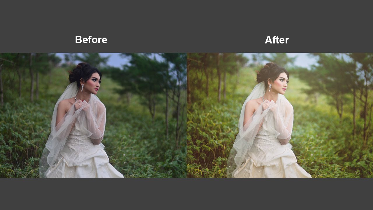 Photoshop CC Tutorial:  Soft Vintage Color Effect Easily