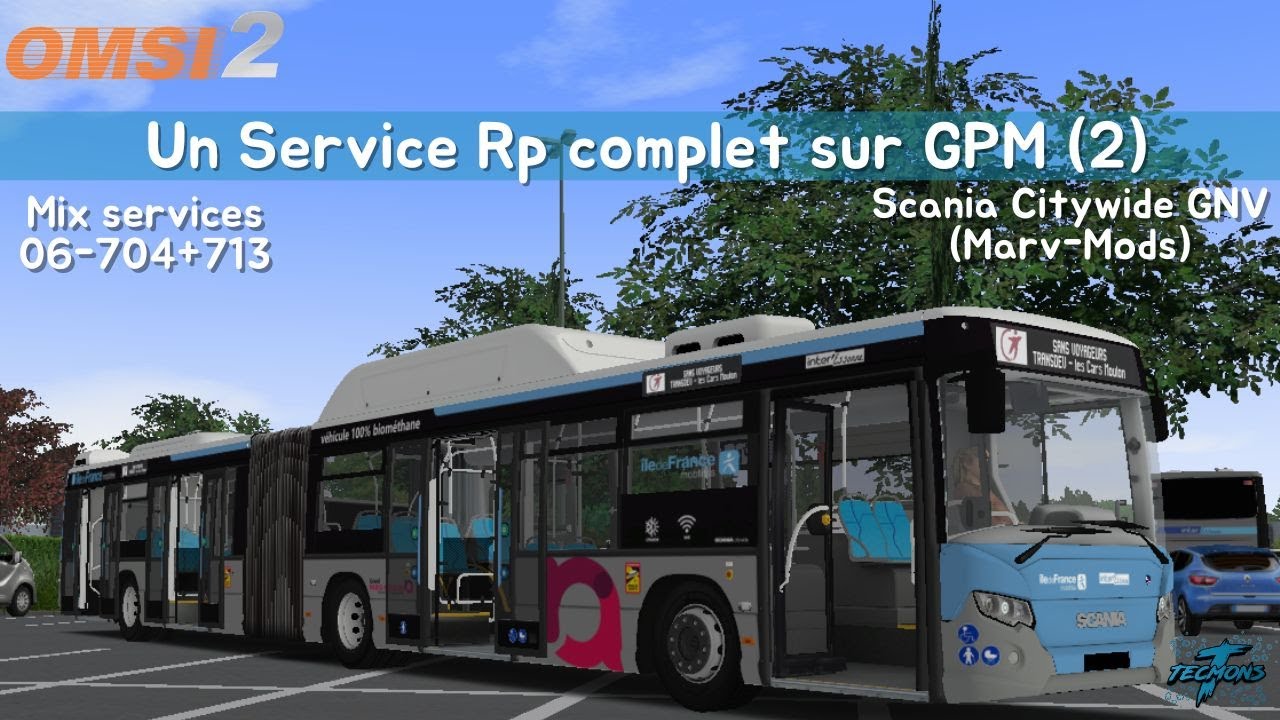 Un service RP Complet sur Grand Paris Moulon (2) (+ Live CCS avec Ilévia Virtuel !) OMSI 2