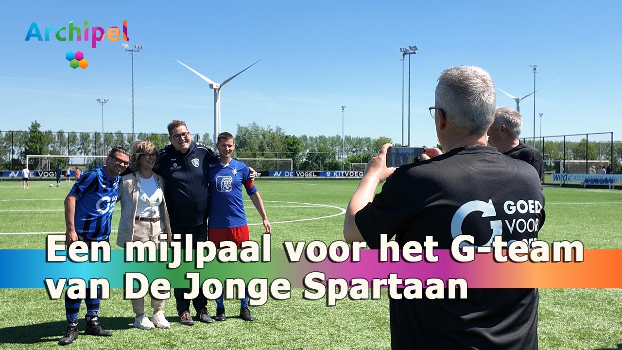 Een mijlpaal voor het G-team van De Jonge Spartaan