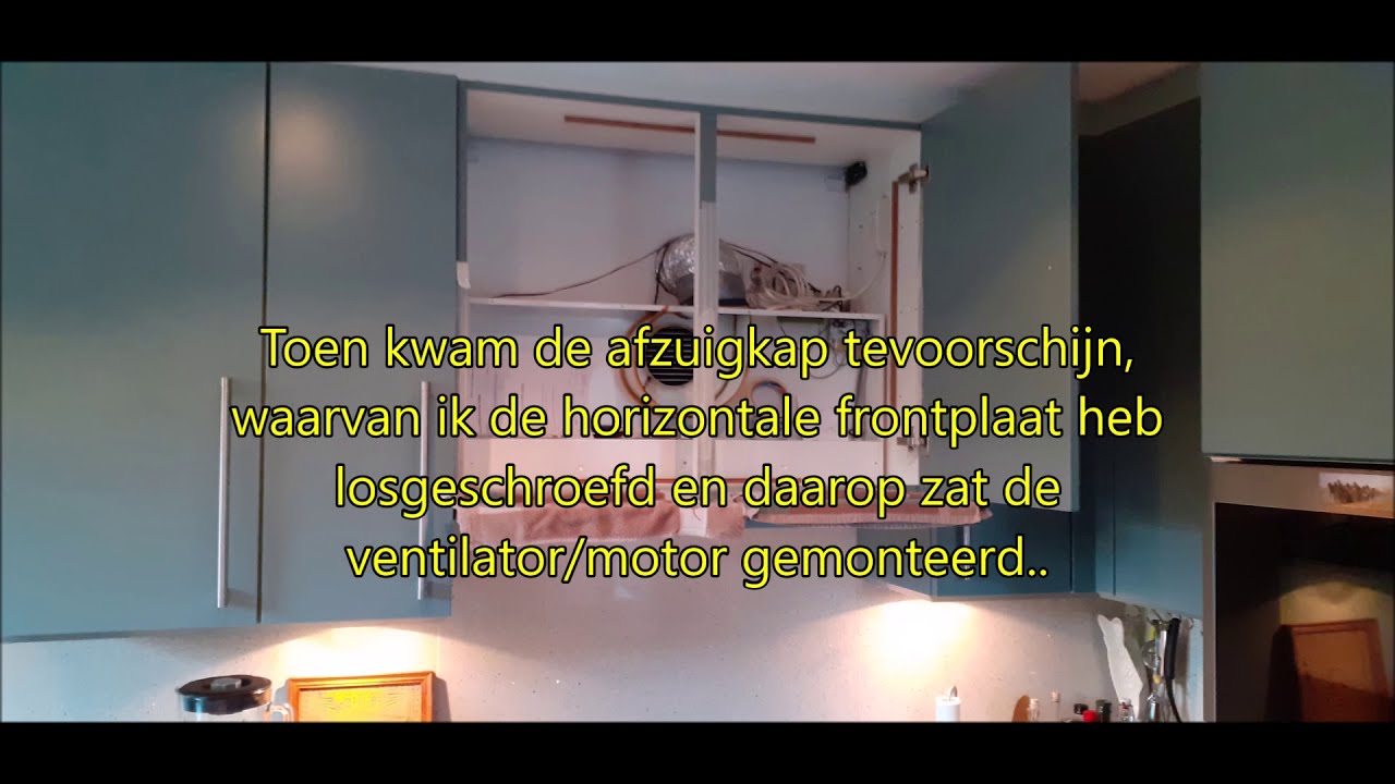 reparatie vlakscherm afzuigkap itho D 616    15 nov  2020
