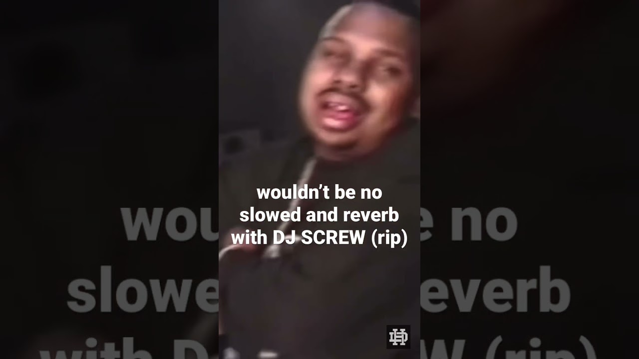 DJ SCREW explains the Birth of the “Slowed” music 