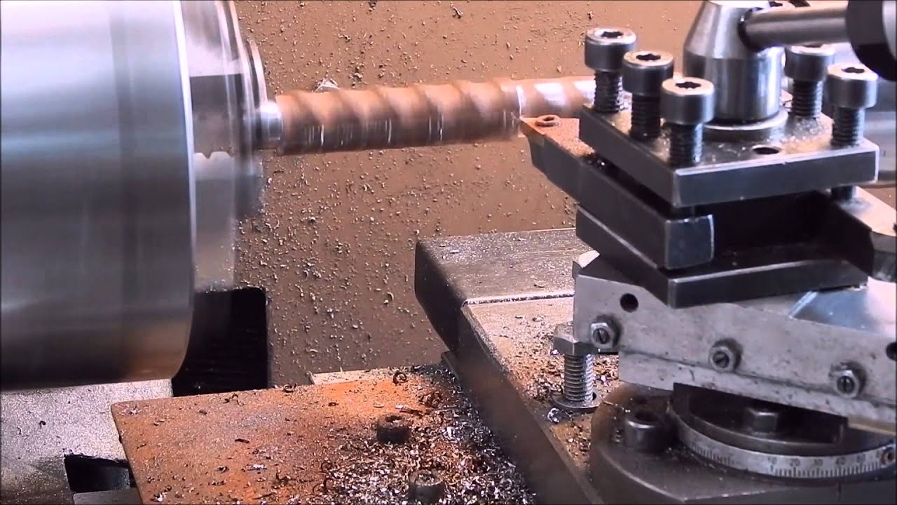 Can you machine Rebar with a metal lathe ?