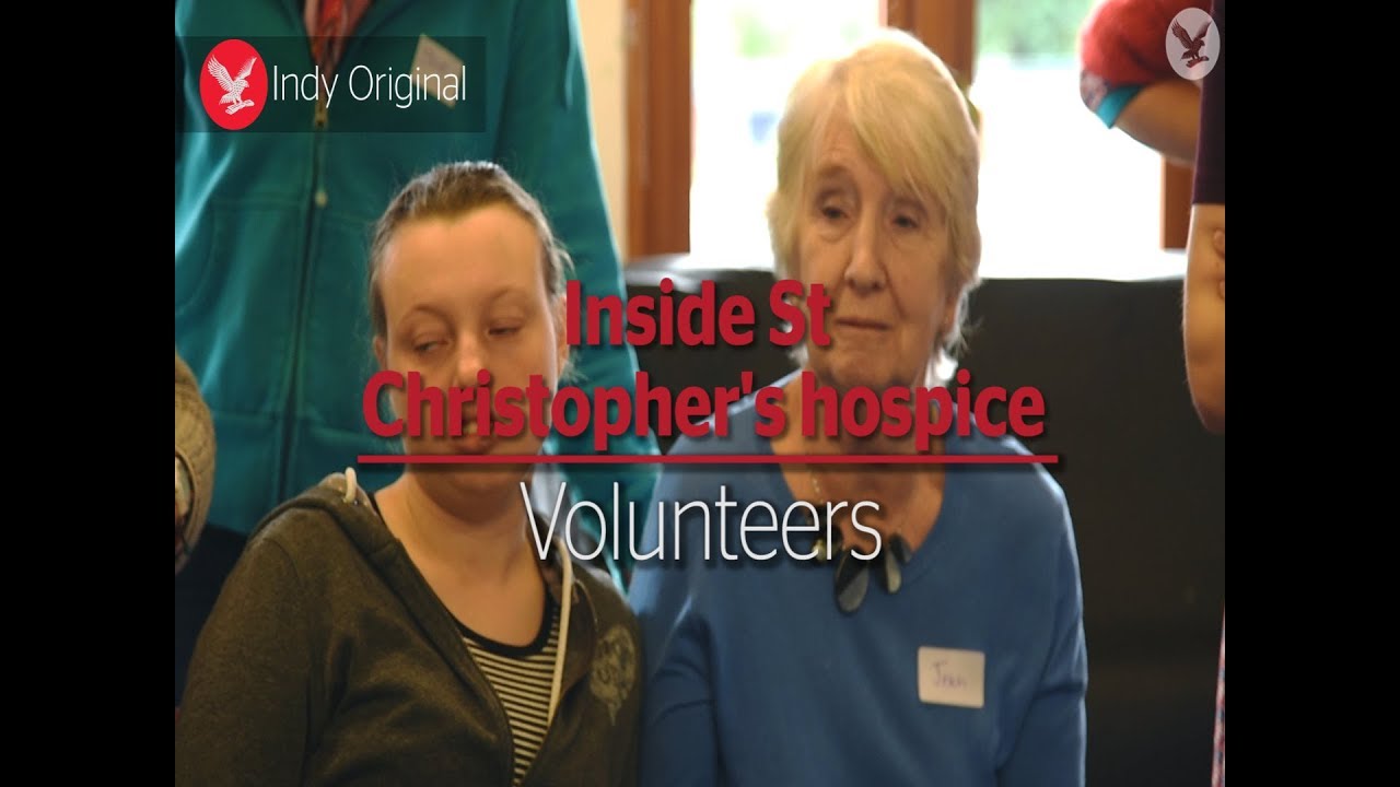 Inside St Christopher's: Volunteers spend time with terminally ill patients