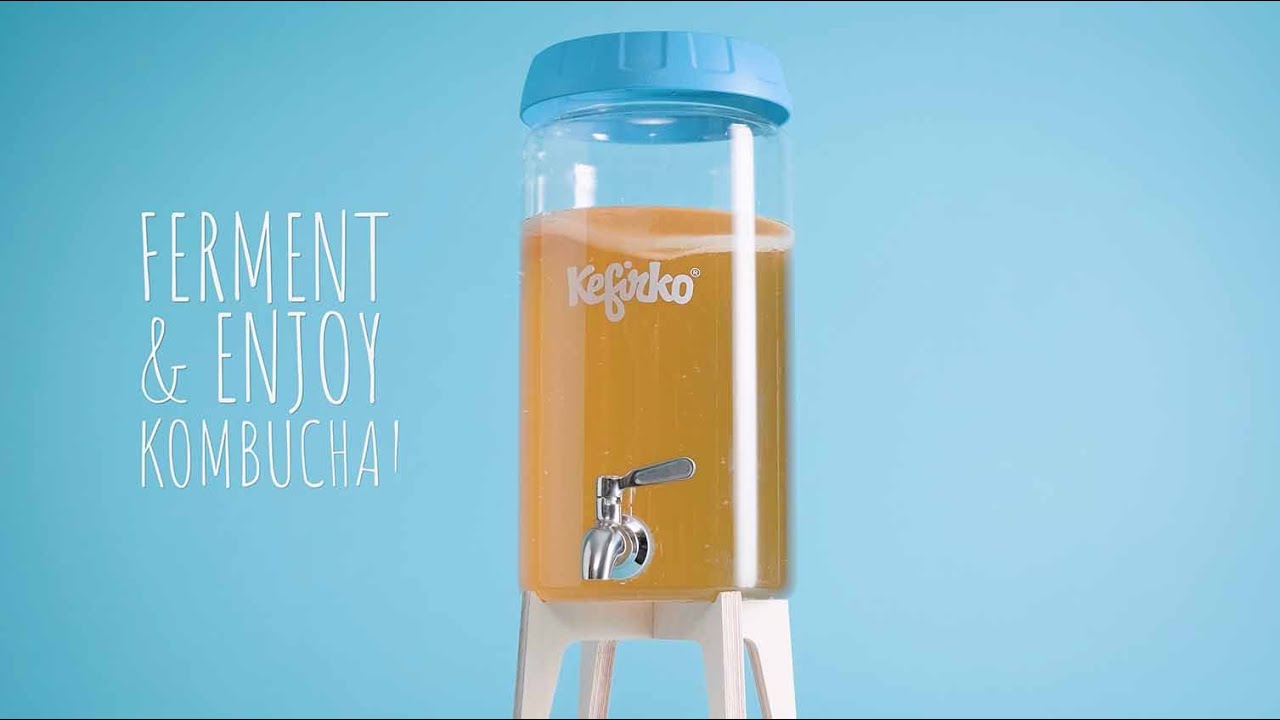 KOMBUCHA FERMENTER by Kefirko (Brew Kombucha at Home)