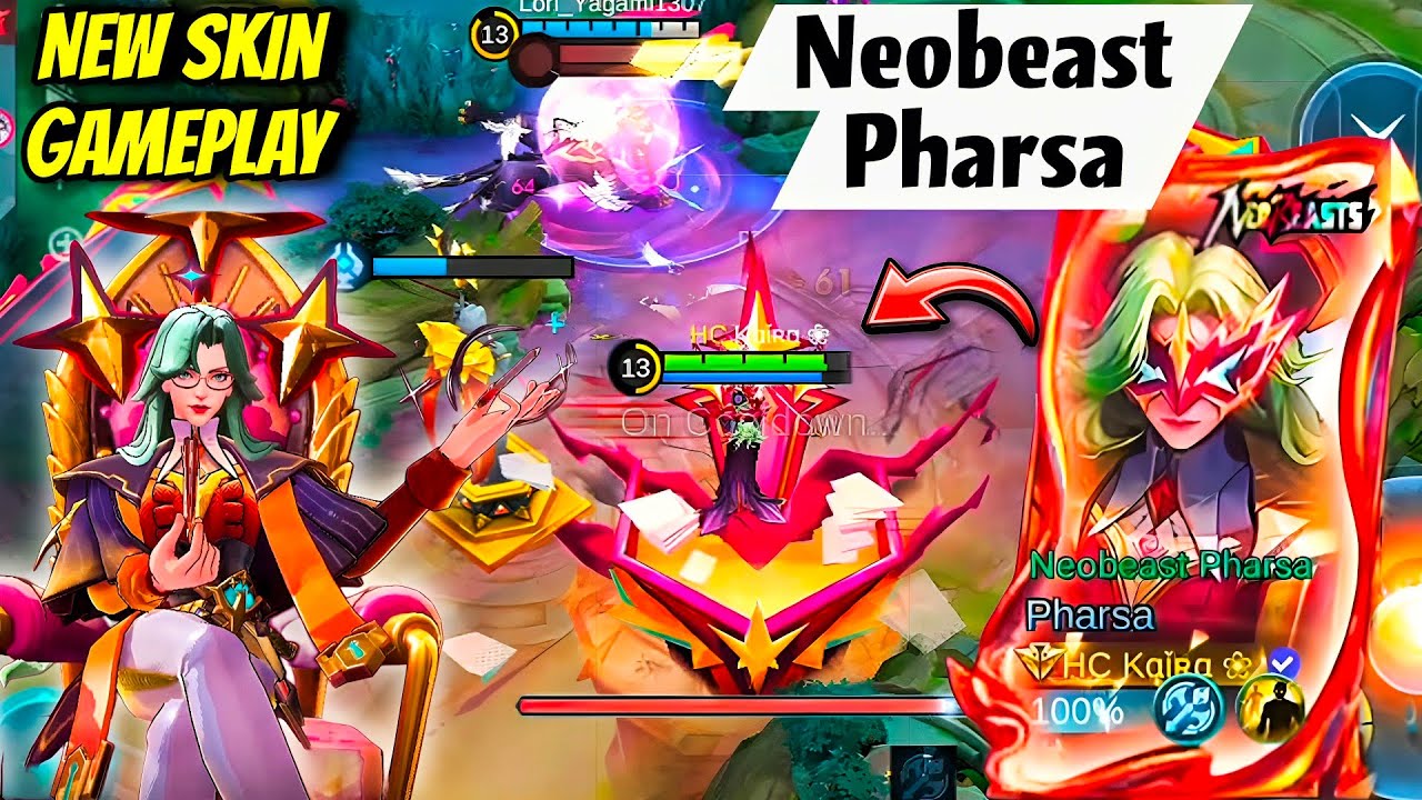 PHARSA NEW NEOBEAST SKIN GAMEPLAY❗🔥 SO AMAZING EFFECTS!💯