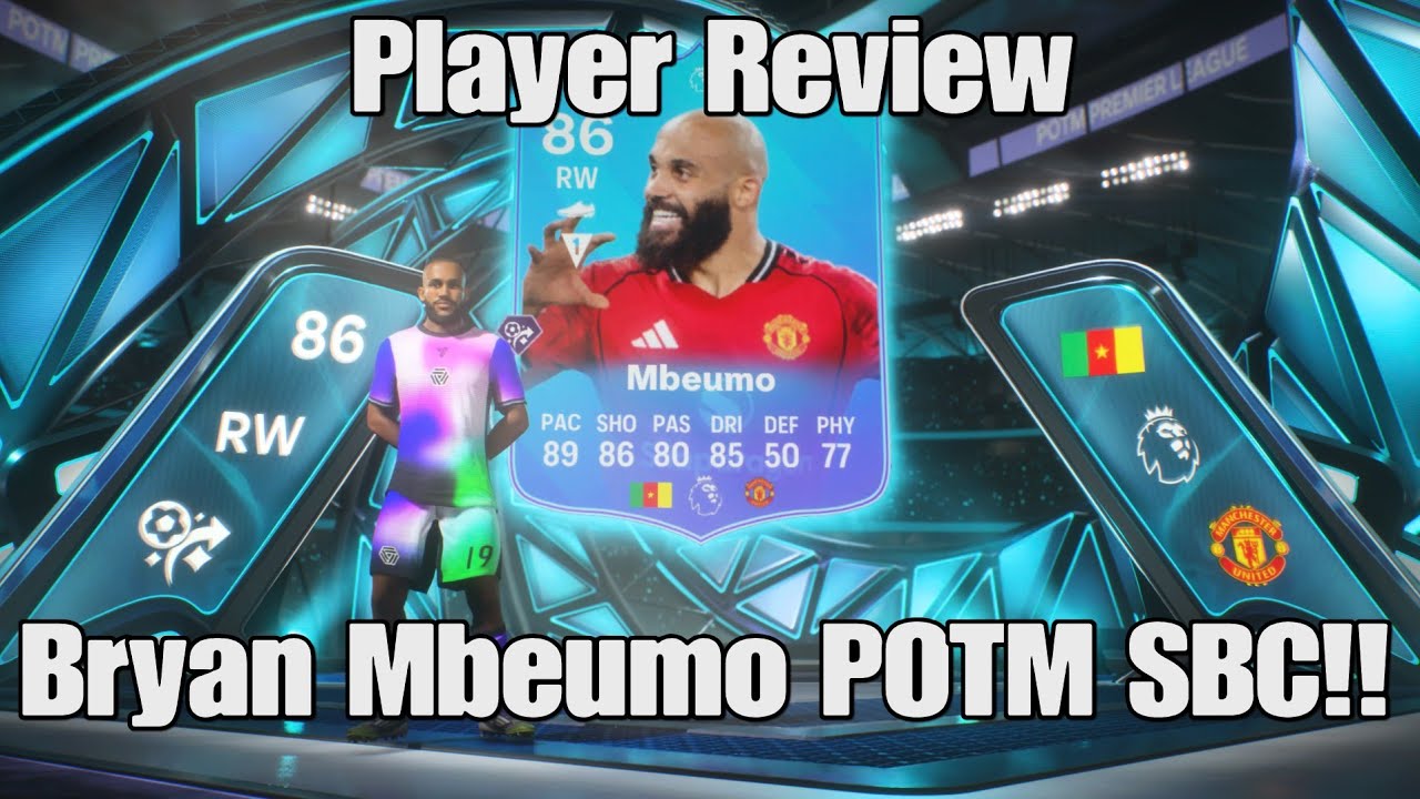 🔥 86 Bryan Mbeumo POTM SBC |  Player Review On FC26!! 😮🔥