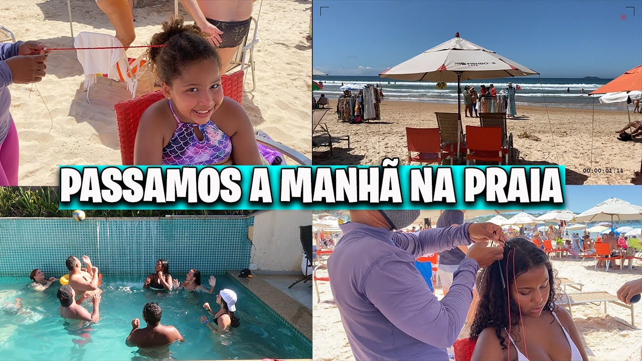FOMOS PARA PRAIA DE GERIBA - JANTAMOS NA RUA DAS PEDRAS- FAMÍLIA ALMEIDA