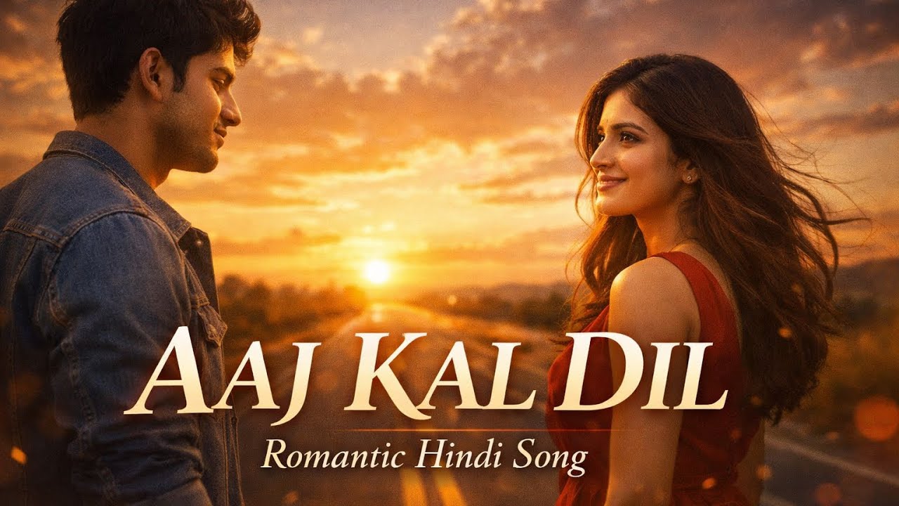 AAJ KAL DIL ❤️ | Romantic Hindi Song | Cinematic Love Story | New Hindi Music