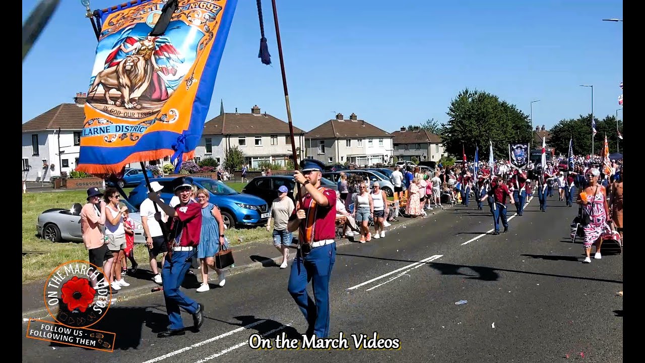 East Antrim Combine (Return parade) Carnmoney 12th July 2025