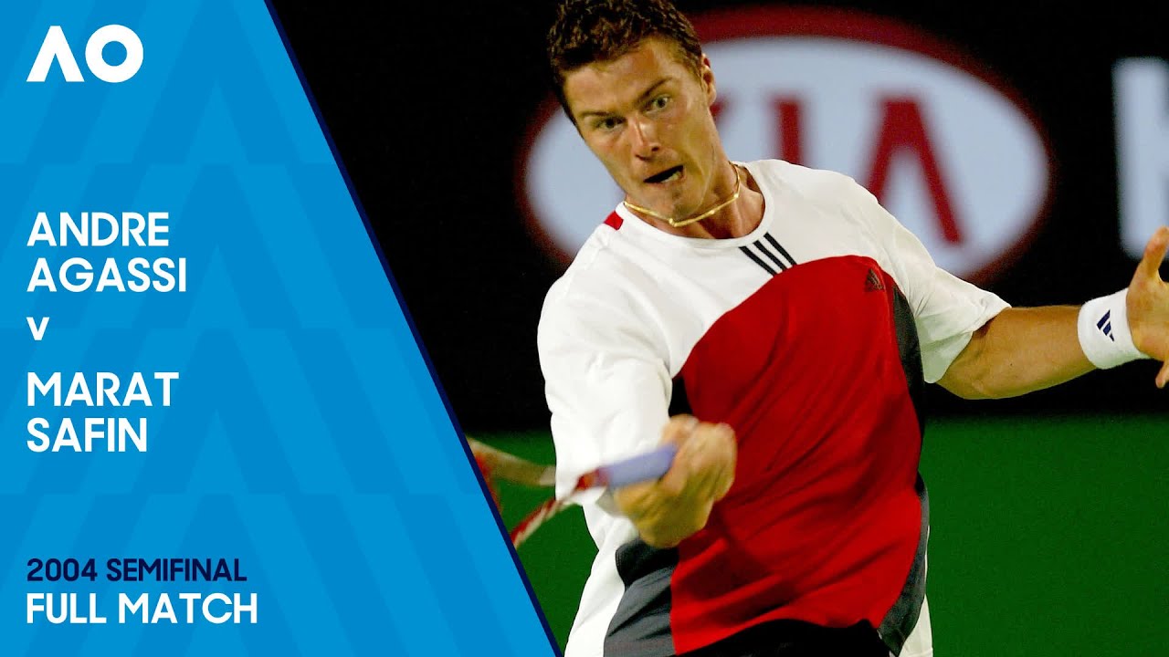 Andre Agassi v Marat Safin Full Match | Australian Open 2004 Semifinal