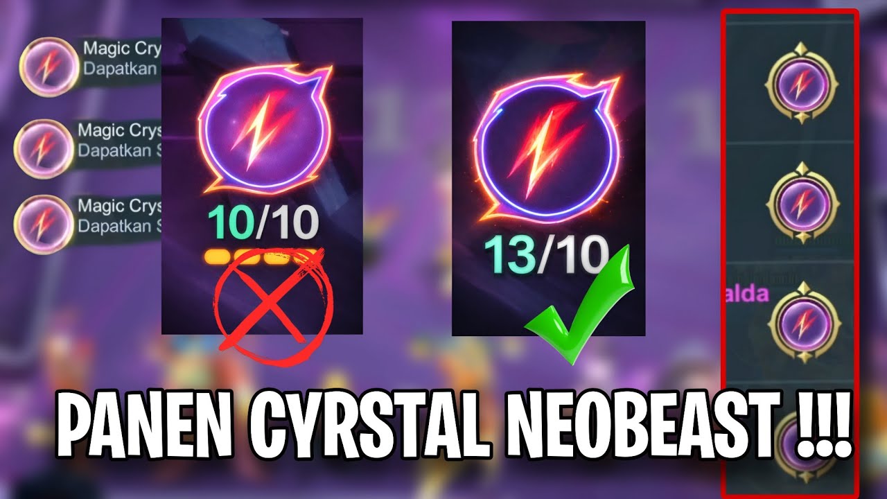 AKTIF 13 NEOBEAST?! 😱🔥AUTO 999 STACK CRYSTAL (GILA BANGET!) | Magic Chess GoGo