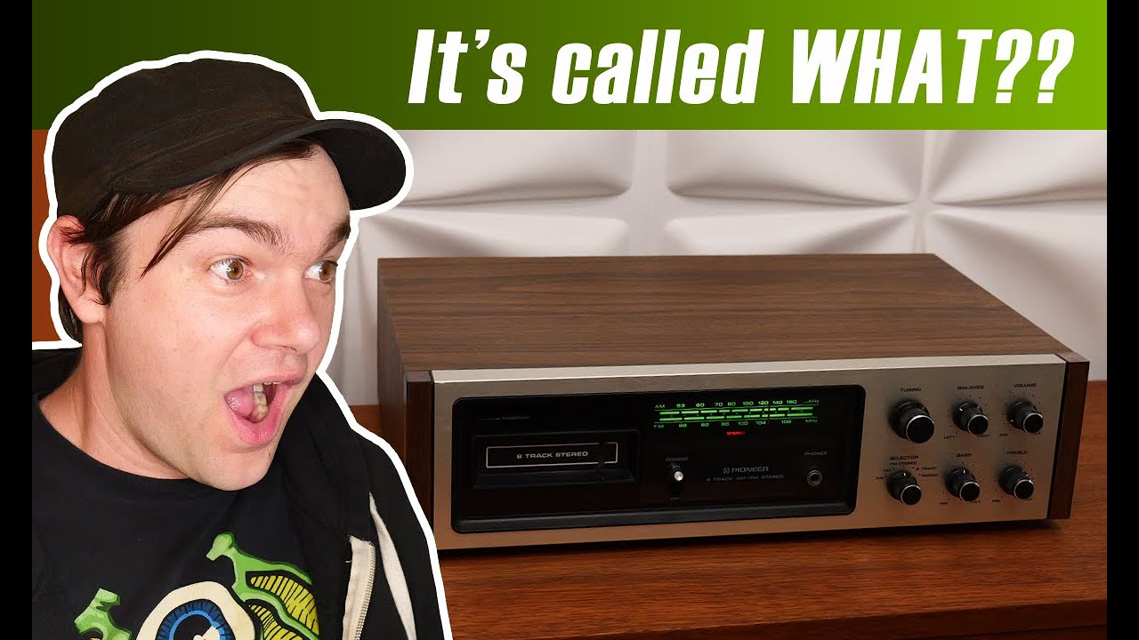 The Pioneer H-2000. Beware: This 8-Track Player Will Make You Love Disco!