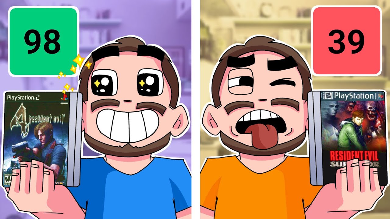 Joguei o MELHOR e o PIOR jogo de cada FRANQUIA famosa