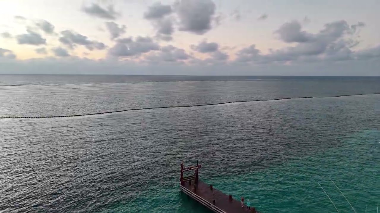 Puerto Morelos, Mexico Sunrise Port Side 1