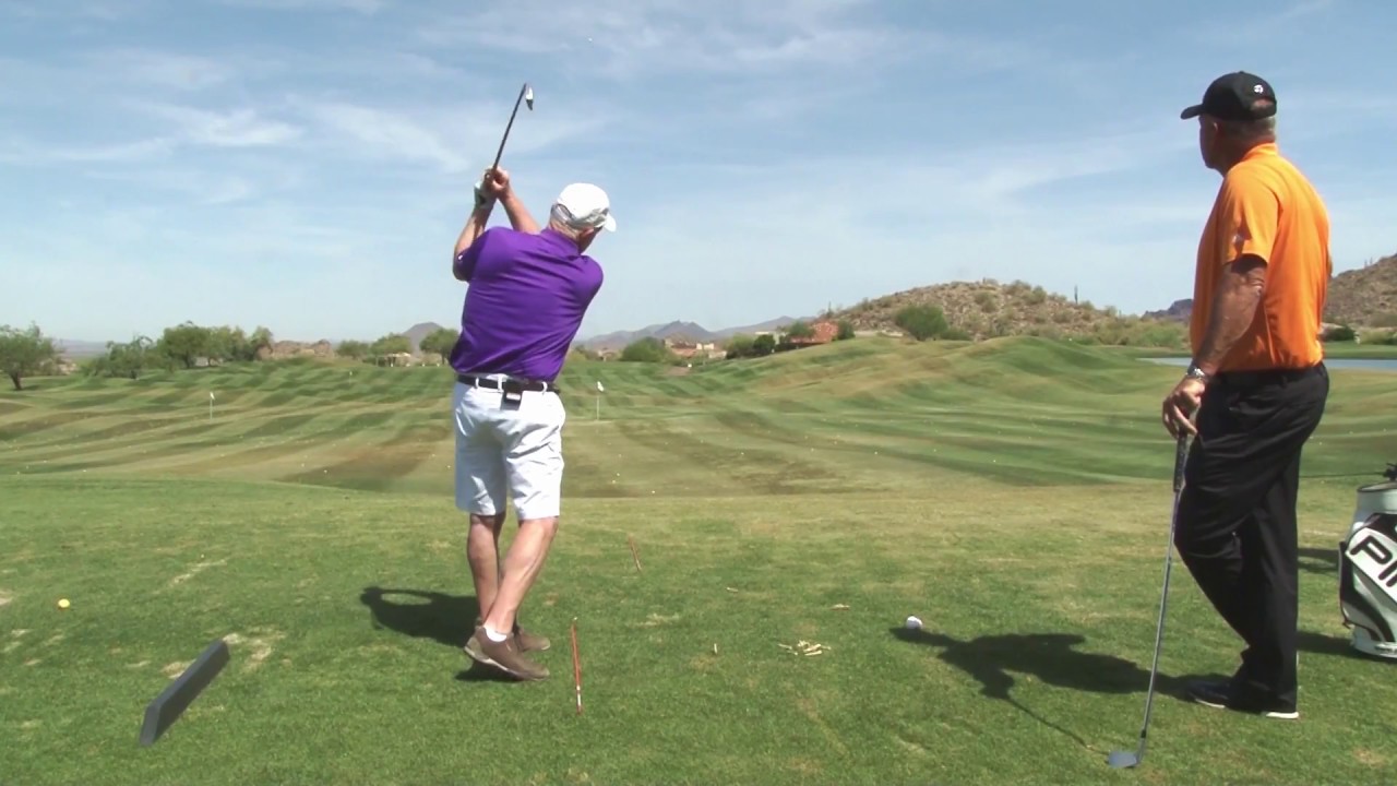 Malaska Golf — урок гольфа: замахивайтесь на мяч так же, как на ти