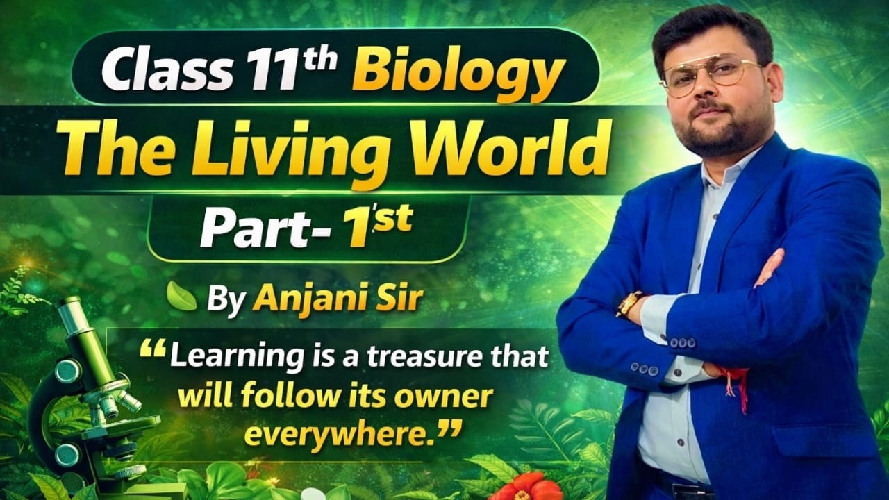 Chapter The Living World For Class - 11th/NEET for Anjani Sir
