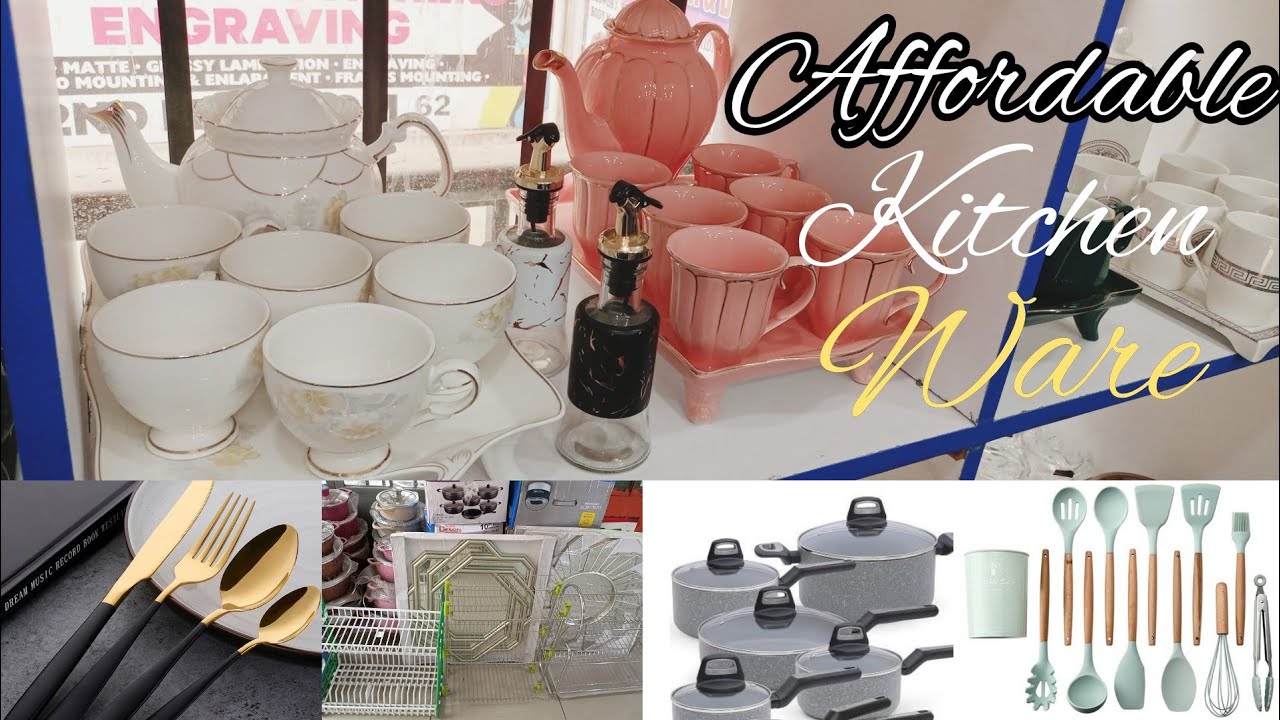 Affordable quality genuine Kitchen Ware/Utensils and Home decor HAUL with prices in Nairobi Kenya