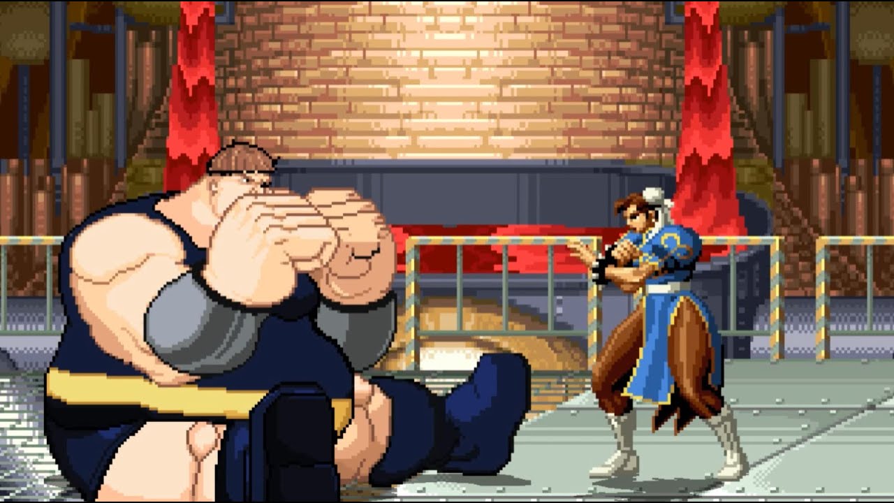 Chun Li vs Blob Marvel Comics Lucha épica y loca de alto nivel