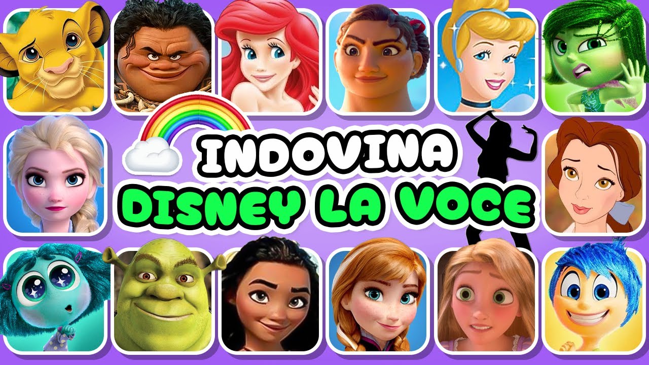 Indovina il personaggio Disney dalla Canzone? 🎙️🌈🎶 Quiz Disney | Inside Out 2, Encanto, Moana, Elsa