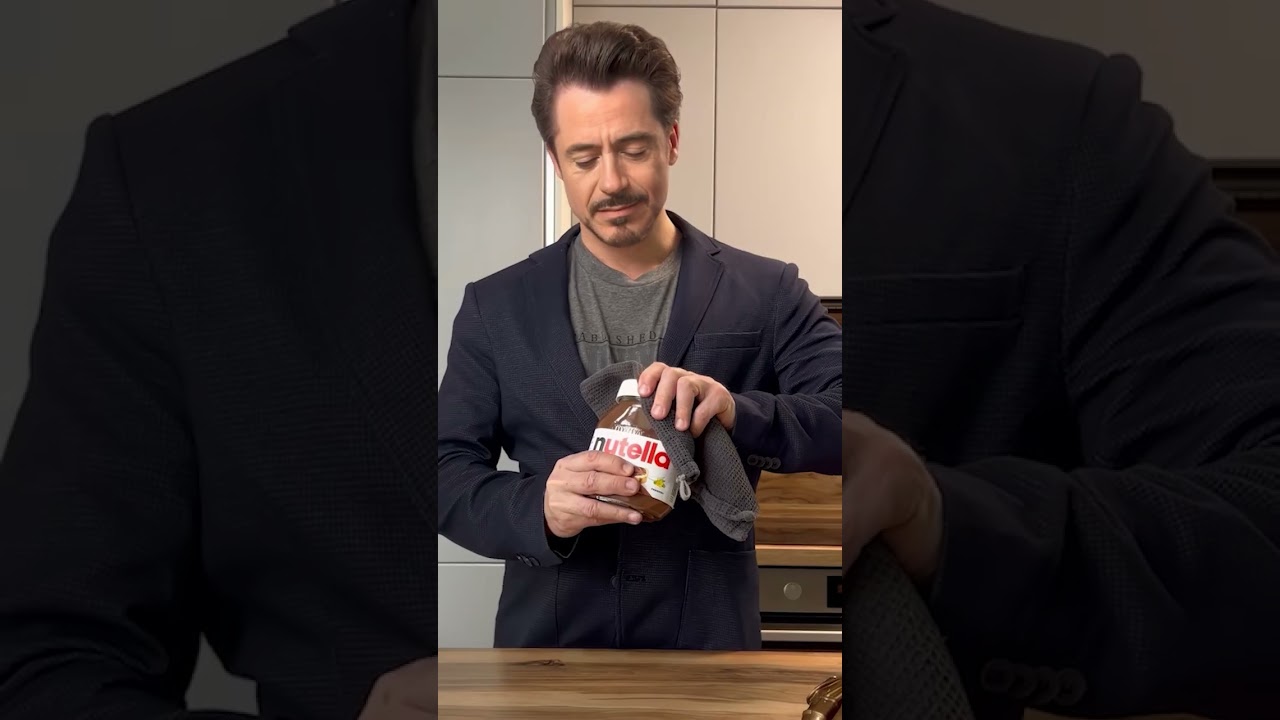 Iron Man uses the Infinity Gauntlet✊