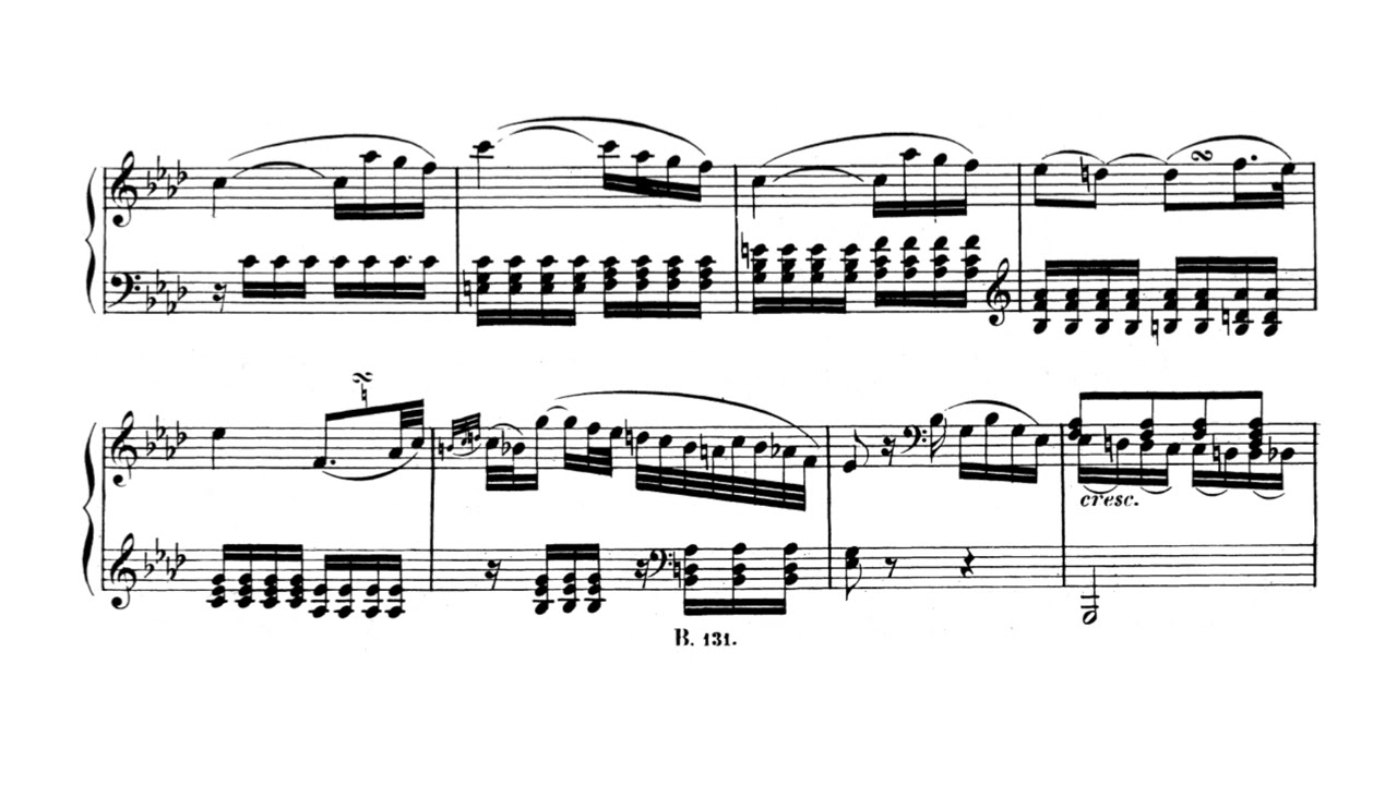 Ludwig van Beethoven: Piano Sonata No. 8 in C minor, Op. 13 - II. Adagio cantabile (in A-flat major)