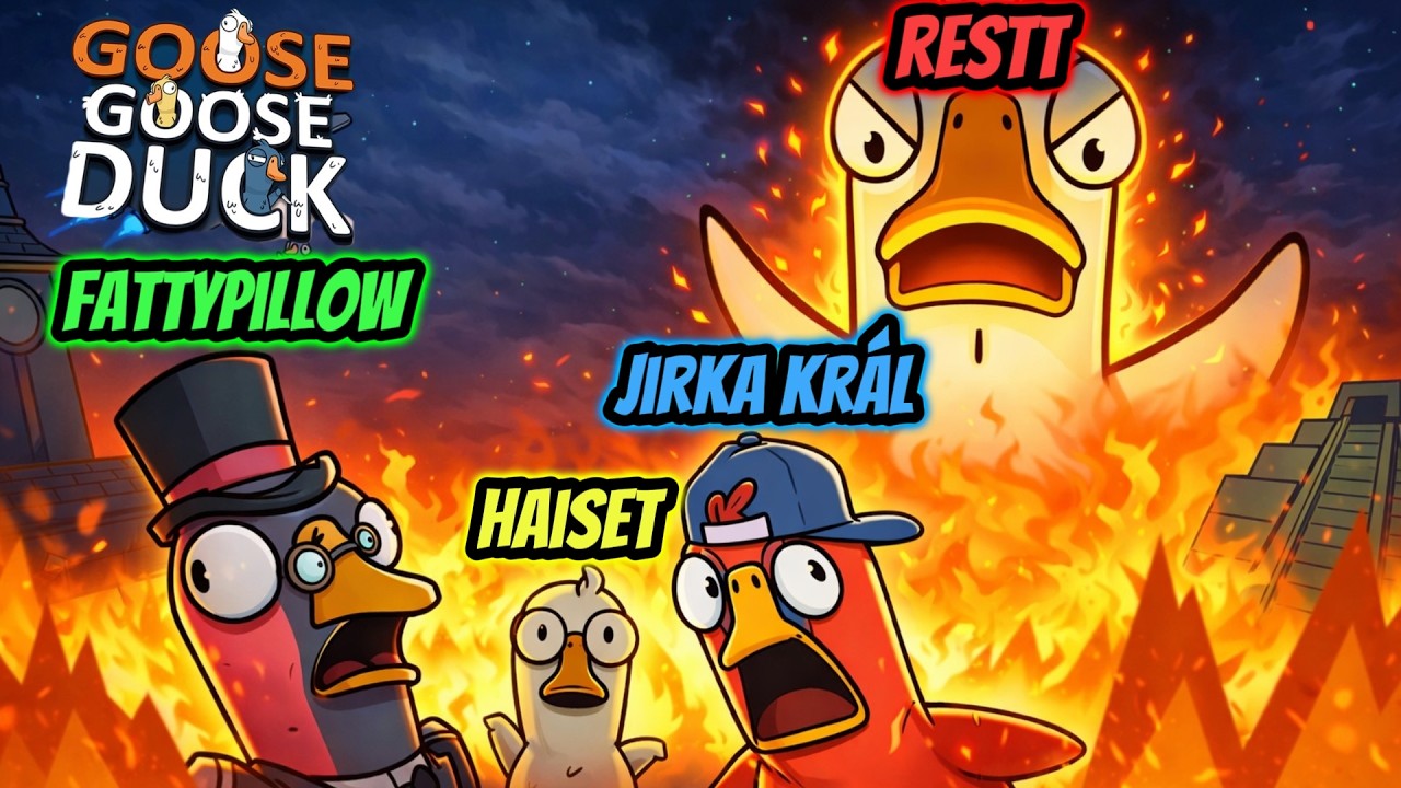 NESTTA SE PUSTIL DO FATTYHO ?!? 😱🤣 | TO NEJLEPŠÍ Z GOOSE GOOSE DUCK