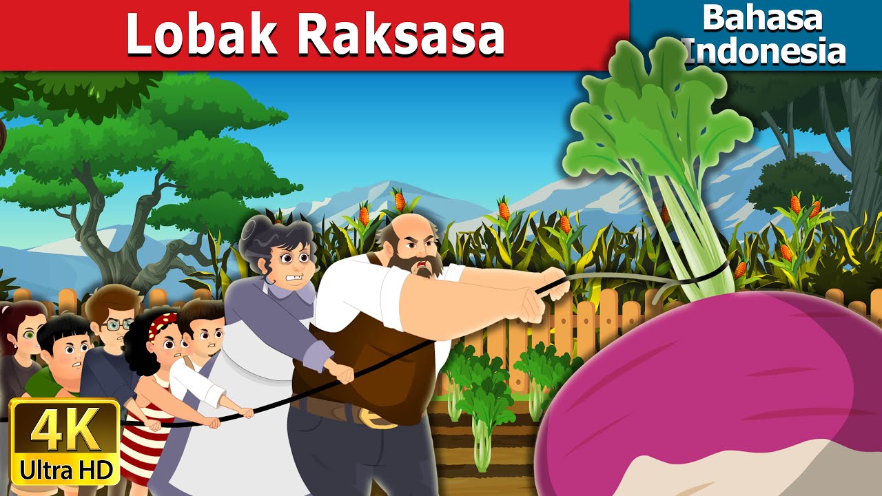 Lobak Raksasa | The Gigantic Turnip in Indonesian | Dongeng Bahasa Indonesia @IndonesianFairyTales