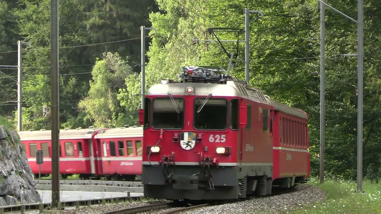 Rhätische Bahn - Prättigau Linie - Davos-Klosters-Landquart 2021 2022