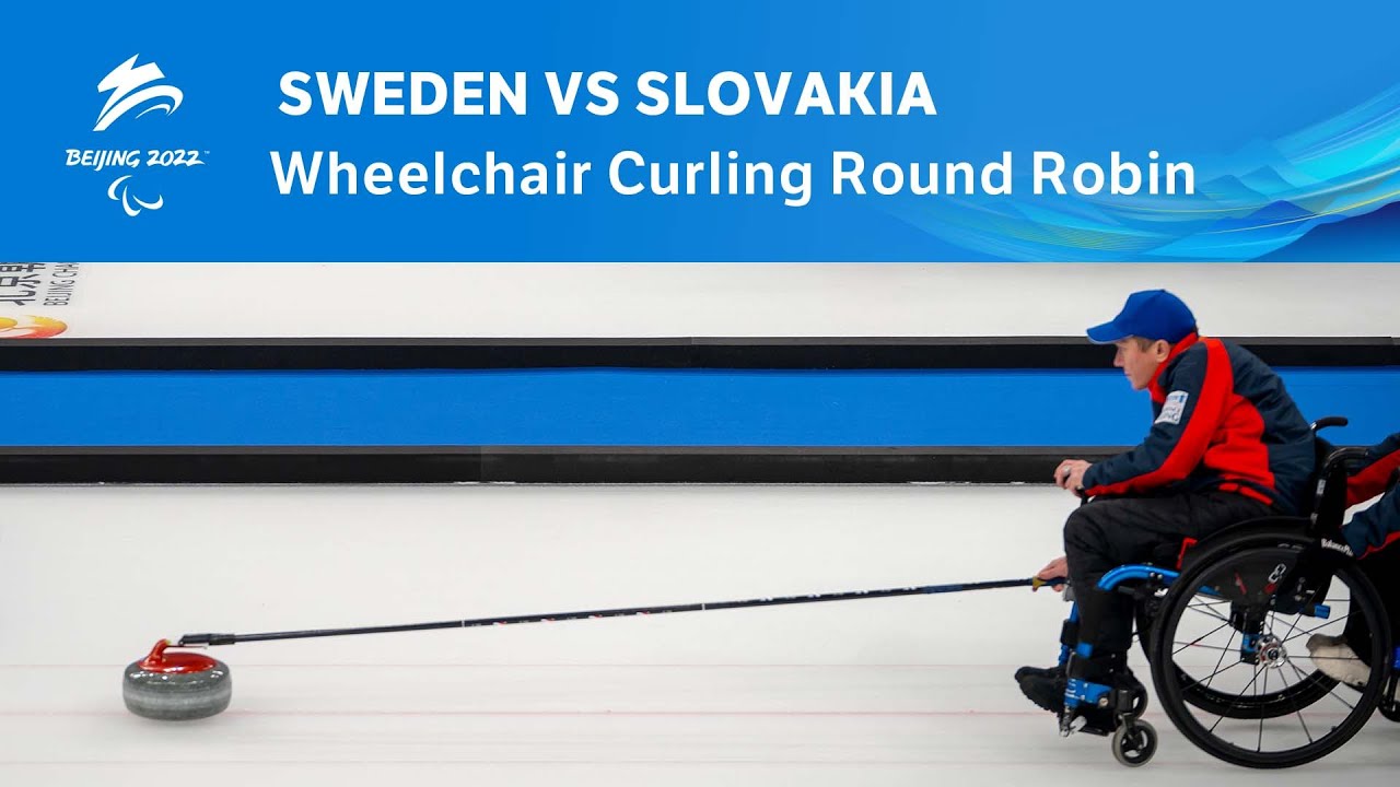 Sweden vs Slovakia | Wheelchair Curling Round Robin | Day 5 | Beijing 2022 Paralympic Winter Games