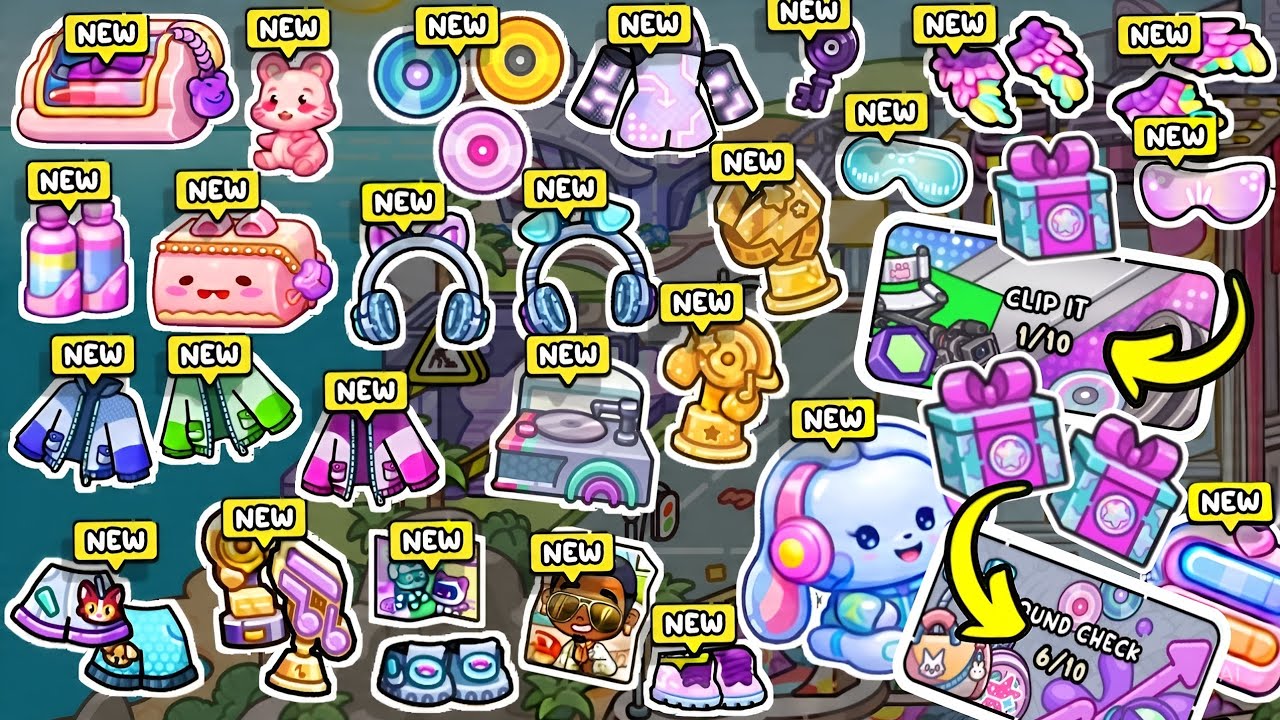 ALL SECRETS OF THE NEW UPDATE GALXE!? // AVATAR WORLD UPDATE // GAMEAVATARS // PAZU 