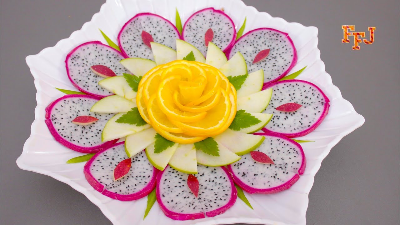 How to Slice Fruits as Food Decoration Ideas