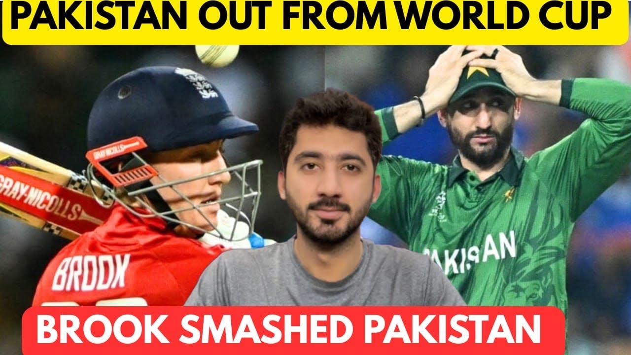 Pakistan’s World Cup Hopes End with Loss to England