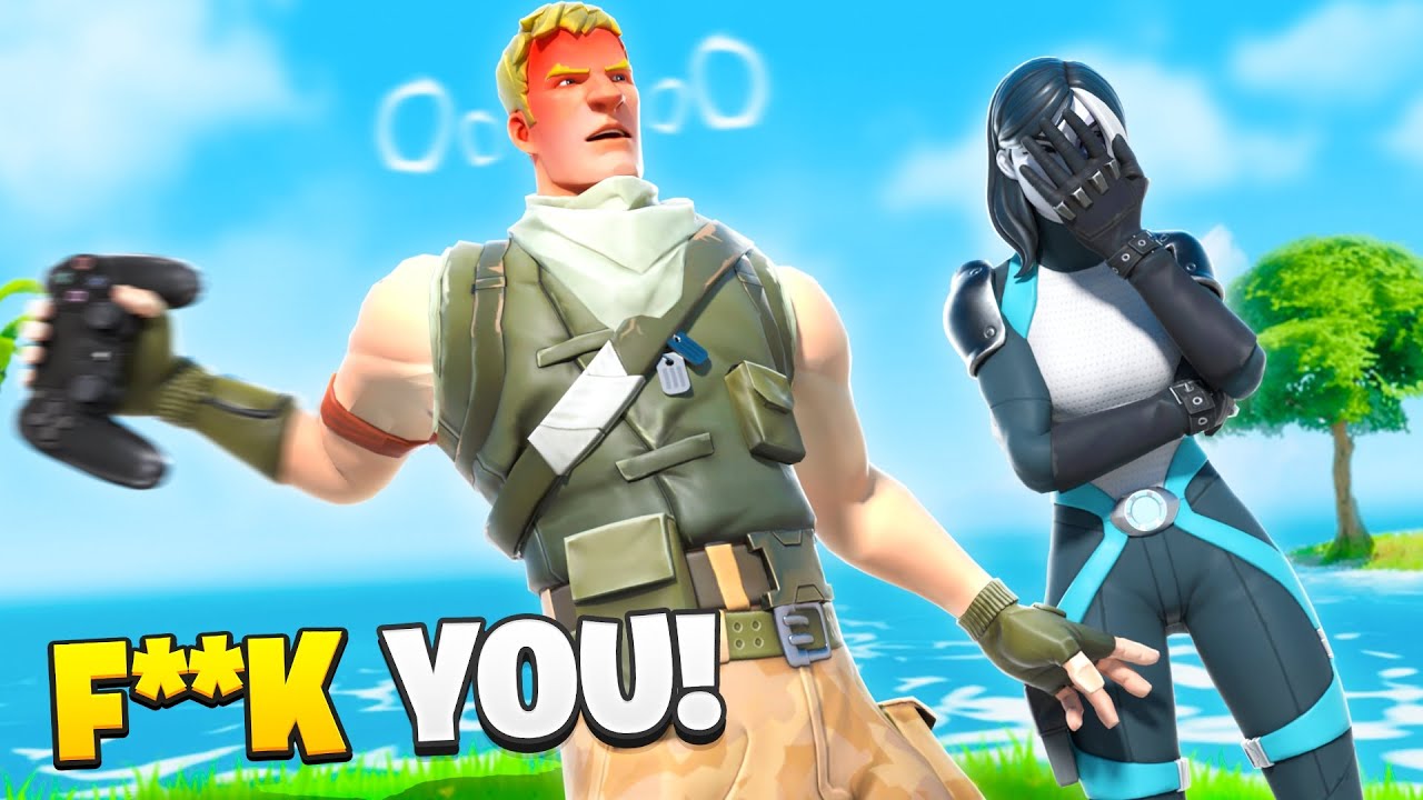 THE MOST TOXIC 7 YEAR OLD IN FORTNITE