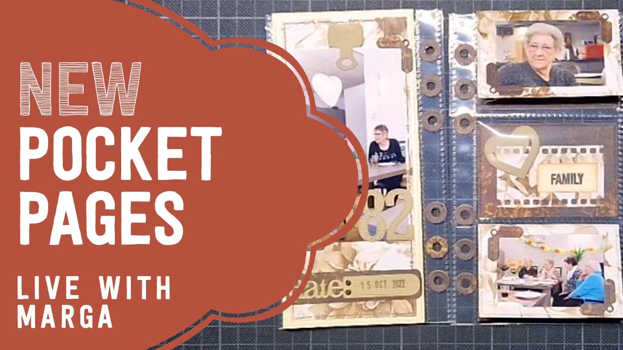 NEW Pocket Pages | LIVE with Marga