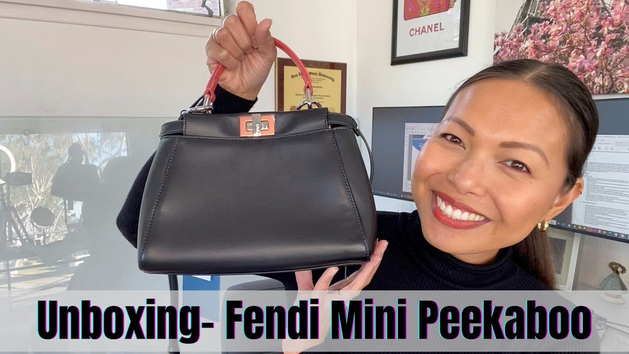 Unboxing Fendi Mini Peekaboo