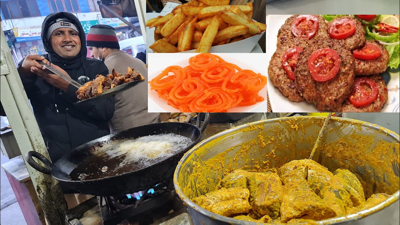 Street Food in Balakot | Food Street | Pakistani Street Food | Balakot Street Food | Mubashir Saddiq