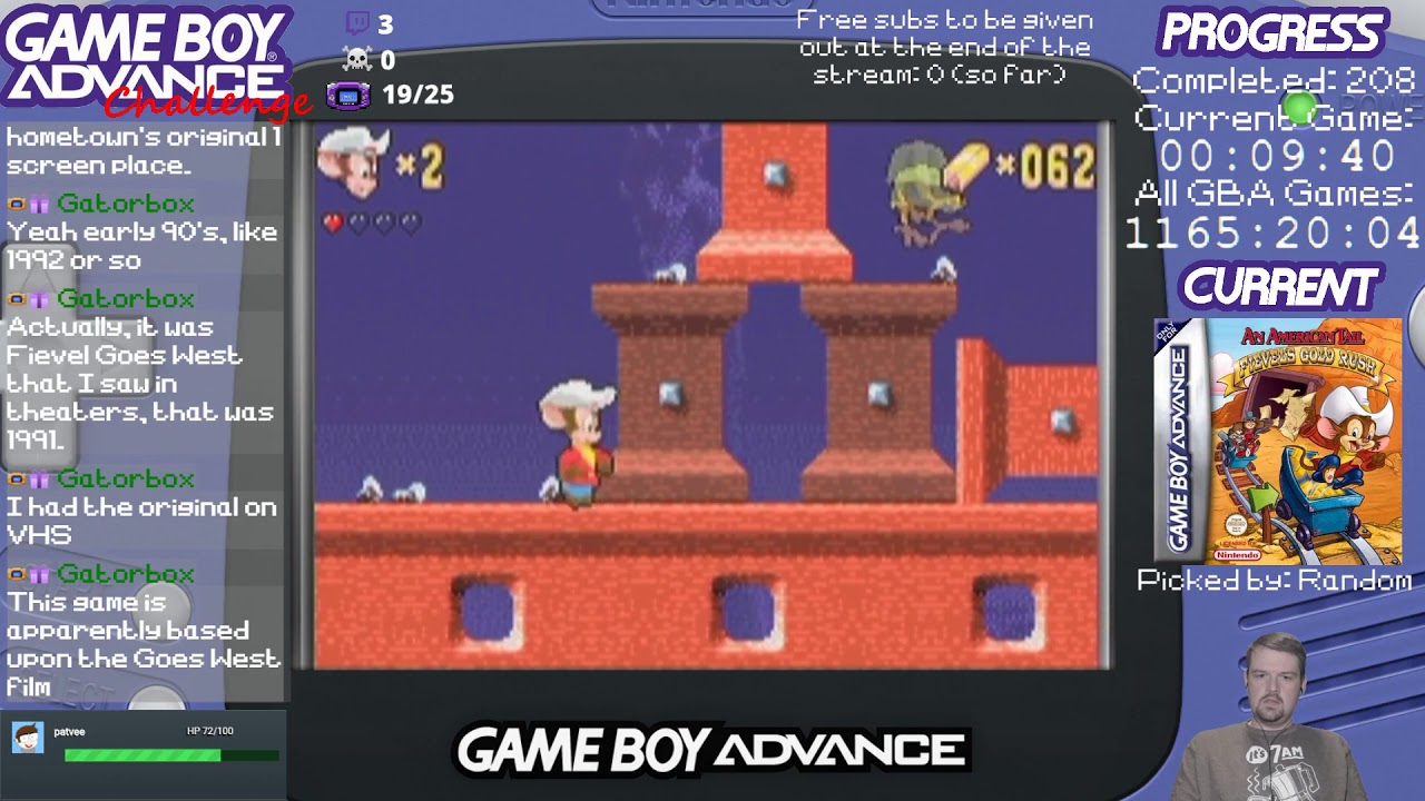 An American Tale: Fievel's Gold Rush (GBA Challenge #210) (Let's Play)