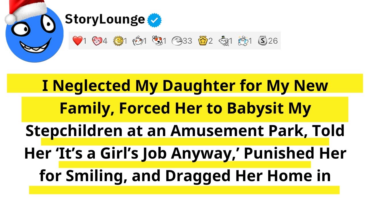I Neglected My Daughter for My New Family, Forced Her to Babysit My Stepchildren at an Amusement...