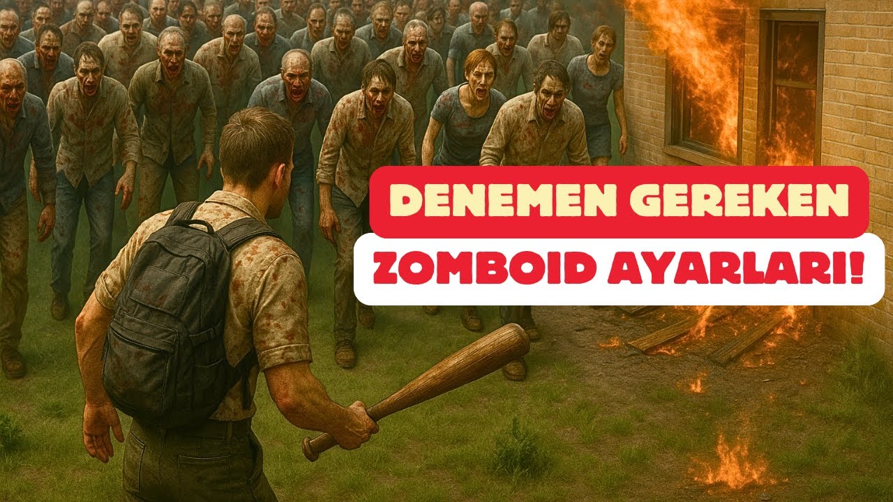 🛠️Project Zomboid Build 42: En İyi Sandbox Ayarları! | Hayatta Kalma İçin Önerilen Ayarlar!🧟‍♂️