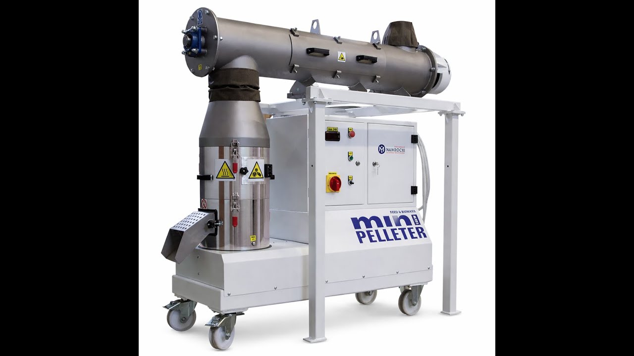 NPT: Nawrocki Pelleting Technology -  Linie peletizare rumegus  400kg/ora - 2 x miniPelleter 18