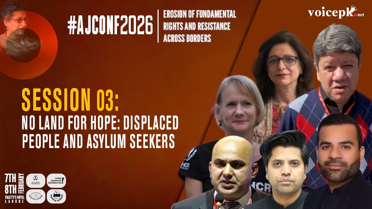 AJCONF 2026 | Session 03 | No Land for Hope: Displaced People and Asylum Seekers