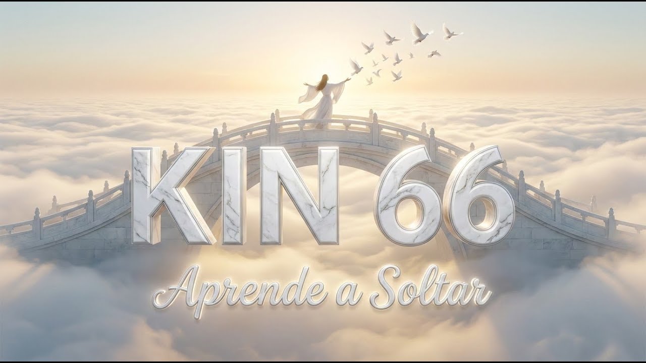 ¡Aprende a Soltar! 🌉 KIN 66: Enlazador de Mundos Magnético Blanco