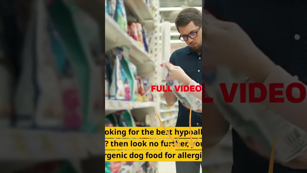best hypoallergenic dog food for allergies #shorts