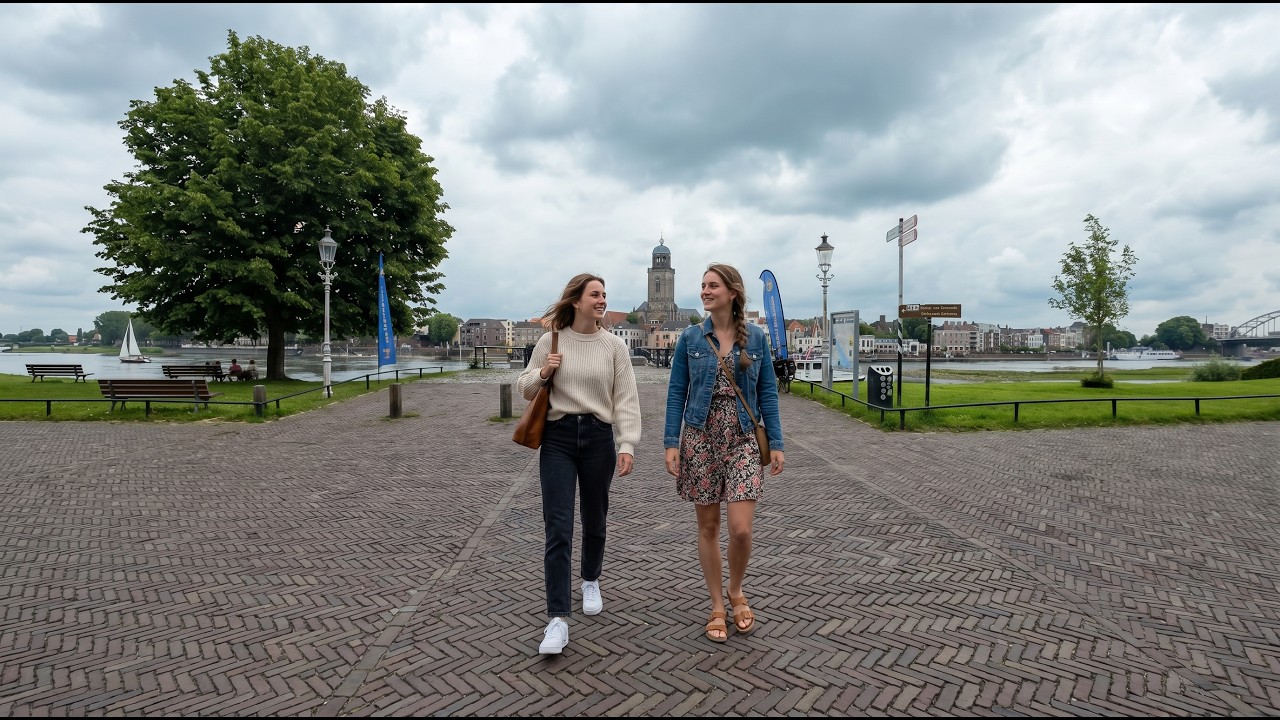 🇳🇱 4K Walking in Deventer / A Stroll Through One of the Netherlands&rsquo; Oldest Cities