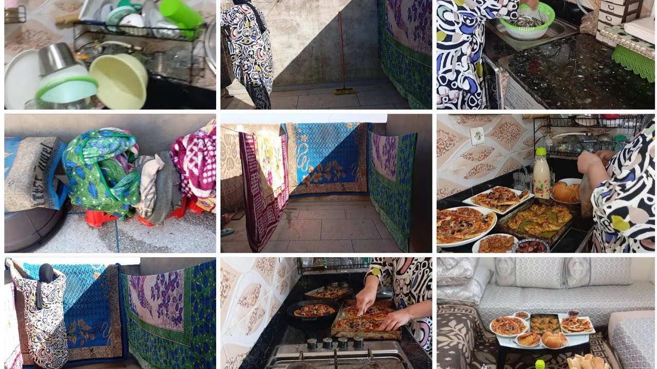 روتين رمضاني تحفيزي 💕طبيلة متنوعة سهلة واقتصادية ✅ بيتزا 🍕 منزلية رائعة 😋