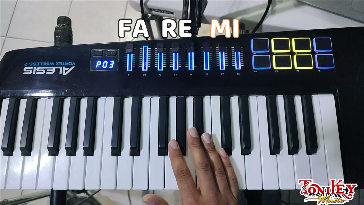 Tuya en septiembre J.L.B. TUTORIAL para teclado (guitarra y trompeta)