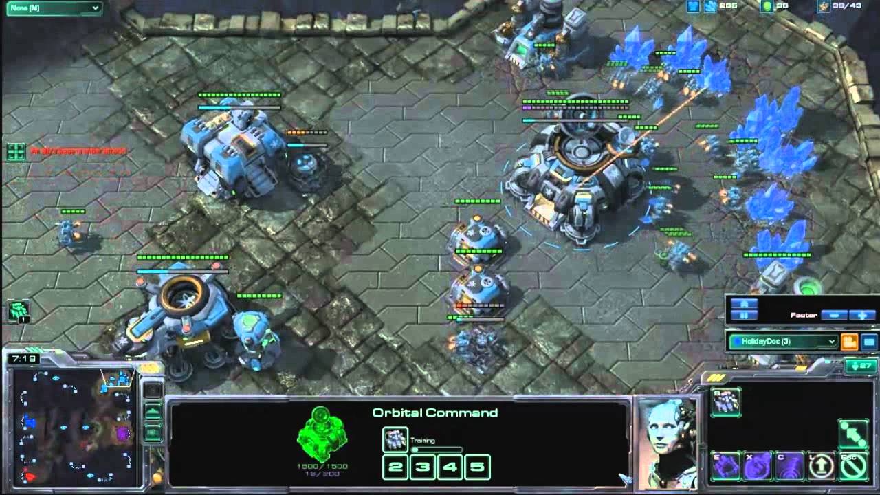 My First StarCraft 2 Commentary - With Special Thanks to Axel (Gameplay/Commentary)