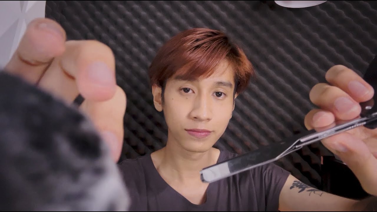 ASMR พร้อมที่จะโกนขนหู เพื่อเข้านอนแล้วใช่ไหม Ear Shaving (Roleplay)