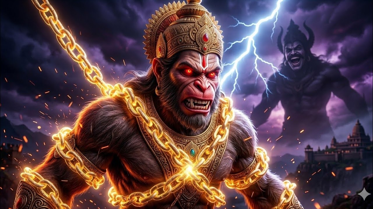 🚨 जब मेघनाद ने फँसाया हनुमान को मायाजाल में! फिर क्या हुआ?#Ramayan#Meghnad#JaiShriRam